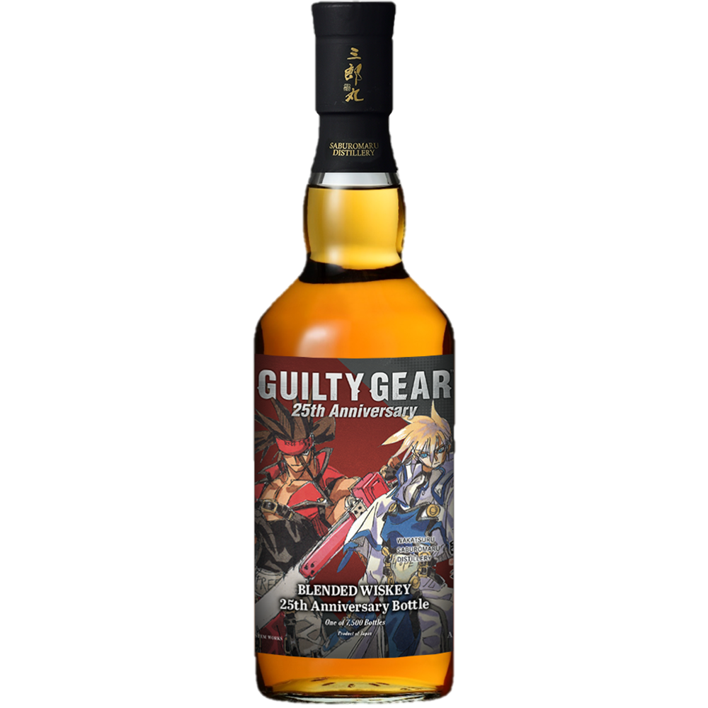 GUILTY GEAR 25TH アニバーサリー ブレンデッドウイスキーの写真