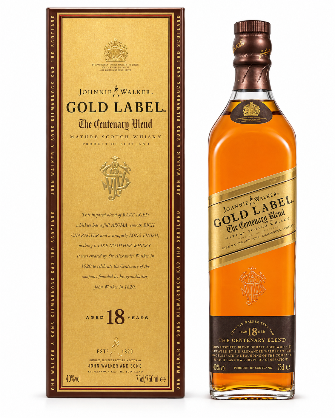 ジョニーウォーカー ゴールドの写真 1/1
